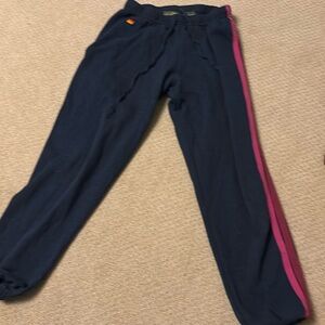 Aviator nation size small navy sweatpants